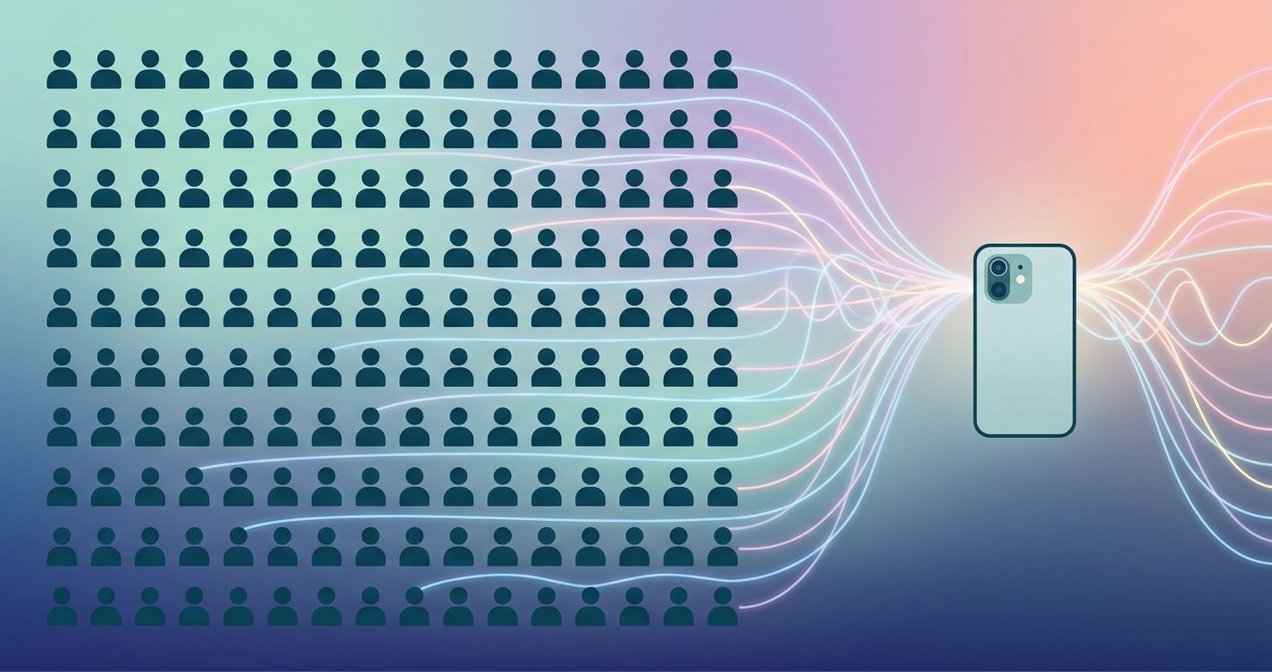 How do health programs track thousands of people's well-being without touching anyone?