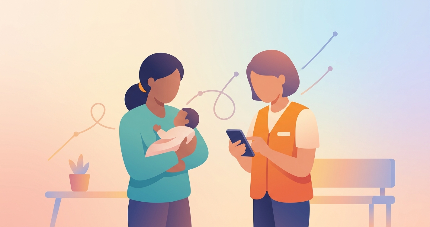 Can a digital health program really improve health outcomes for mothers and babies within a year?
