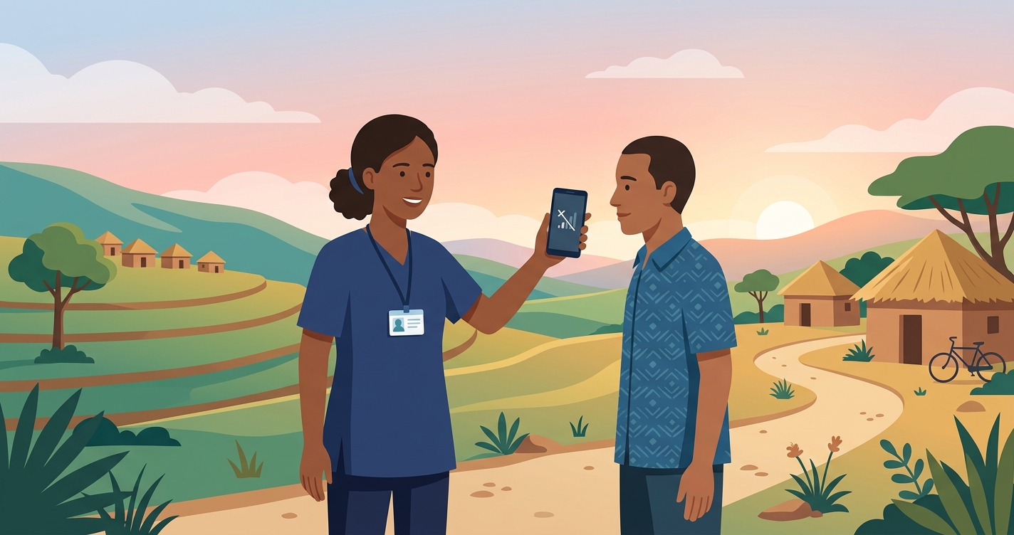 What if every health worker could check vital signs using only their phone, even without internet?