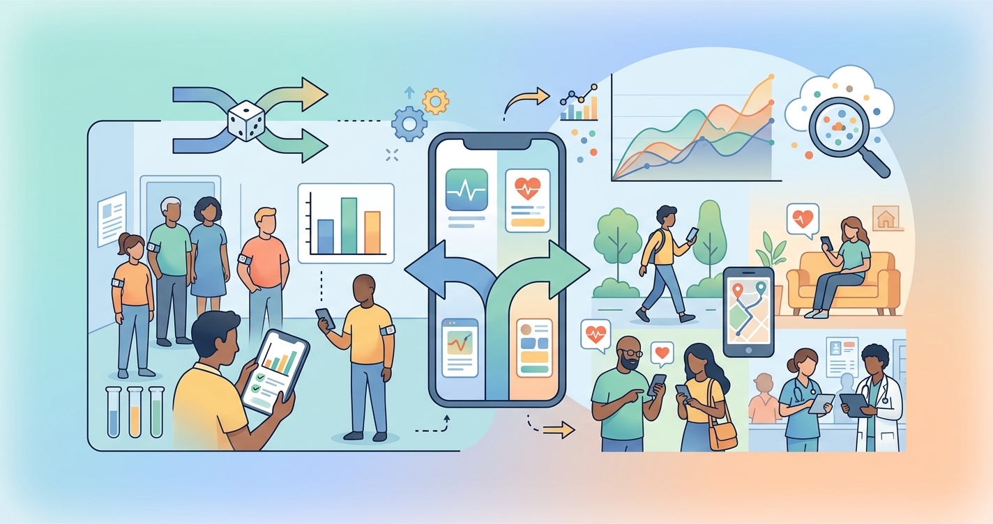 Randomized Controlled Trials vs Real-World Evidence: Evaluating mHealth Outcomes